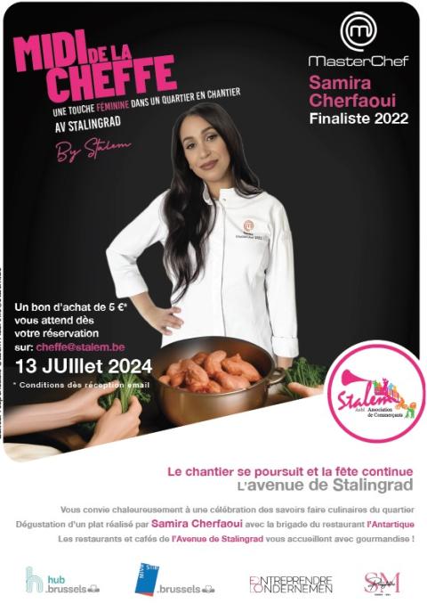 Affiche Midi de la Cheffe