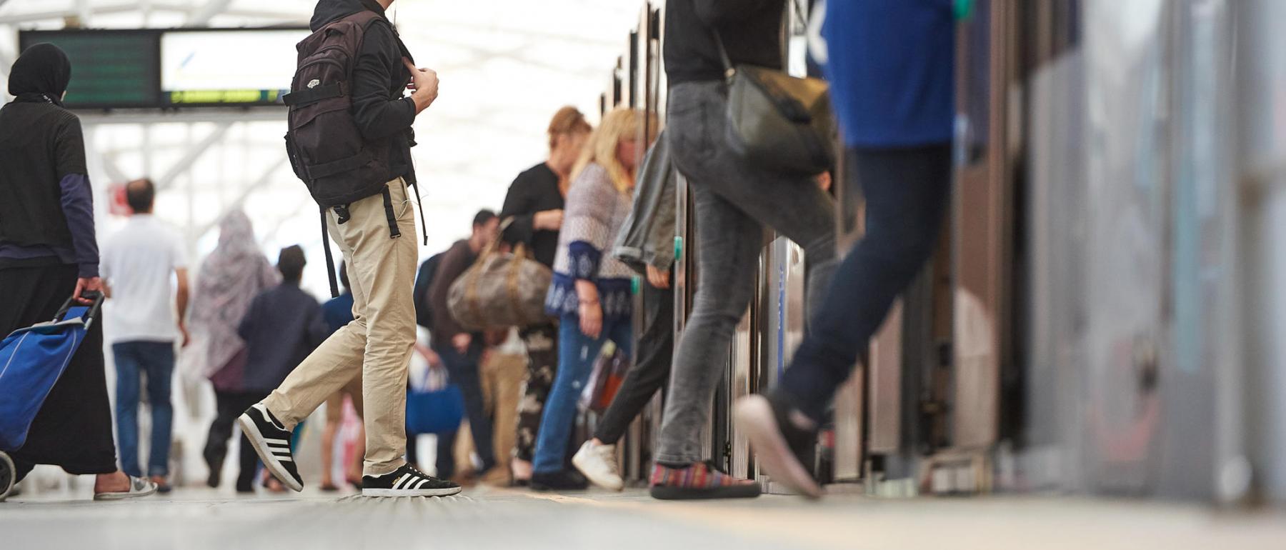 Metro et gens