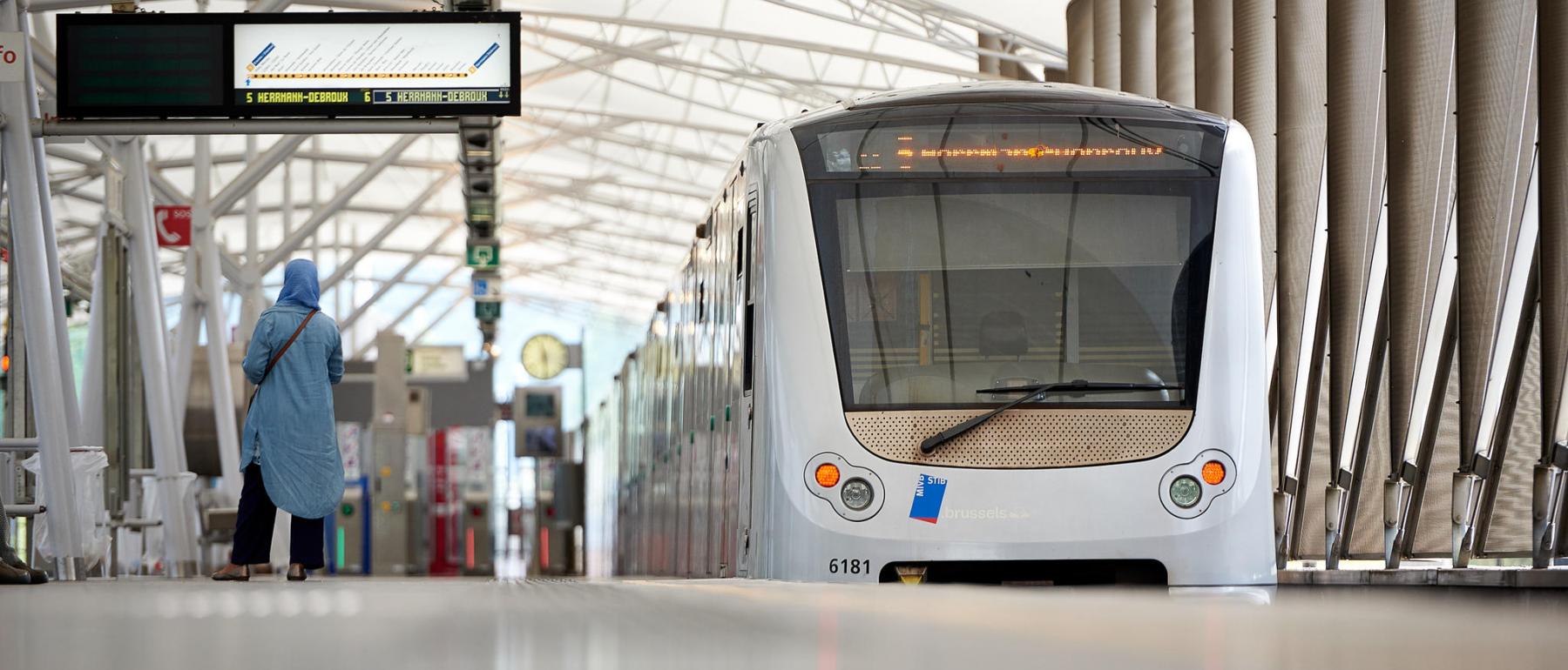Photo d'un métro
